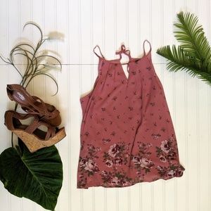 Francesca Floral Tank-Blouse